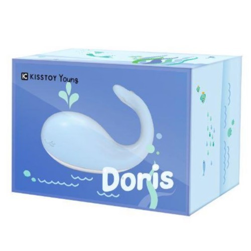 Doris 粉藍小鯨魚 無線遙控 G 點按摩器